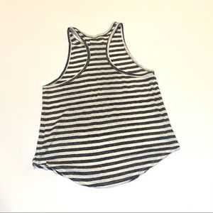 Community Navy & White Stripe Linen Tank Top